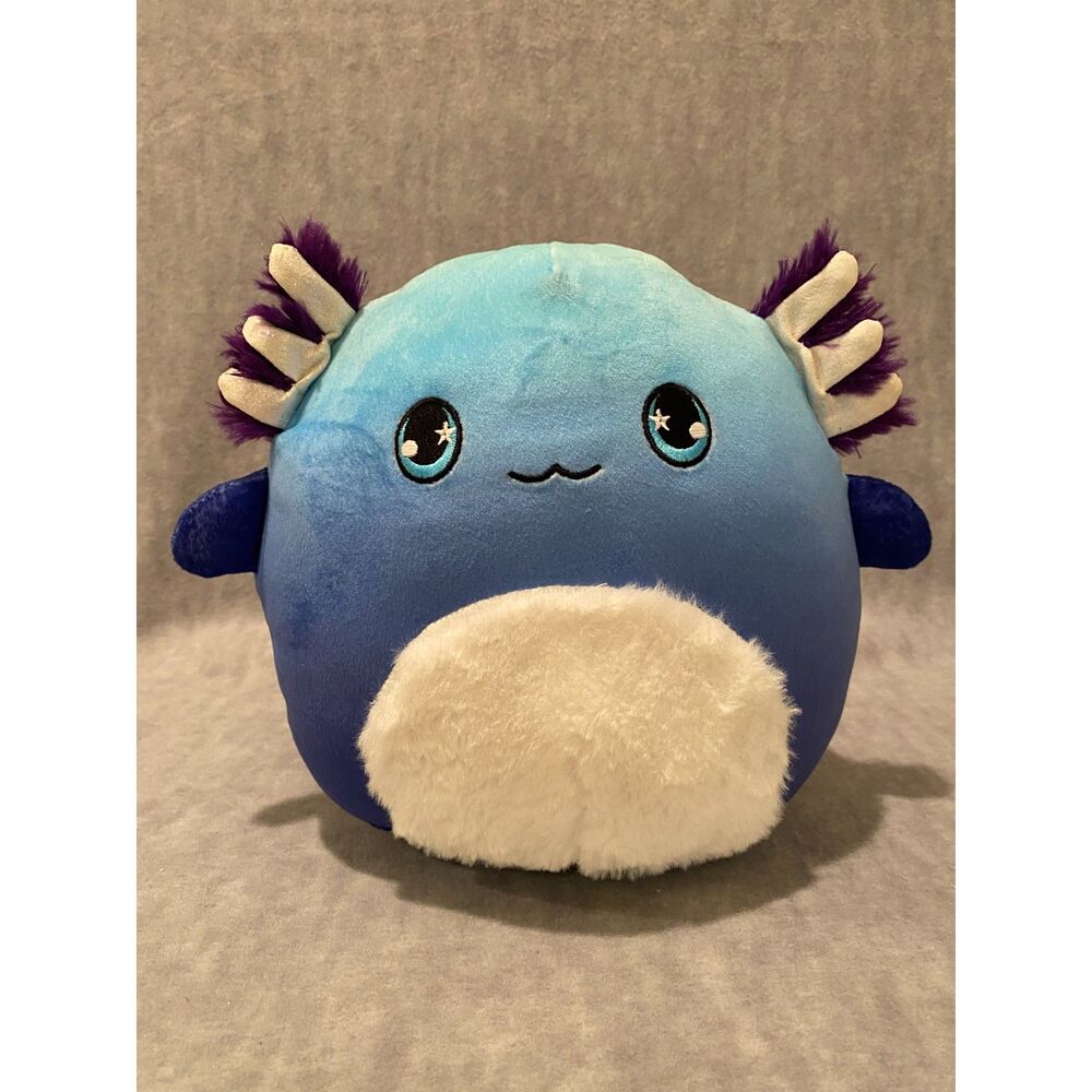 Squishmallows Blue Axolotl 8 inch Stuffie Plush Kellytoy - Picture 7 of 7